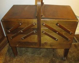 Vintage Sewing Basket