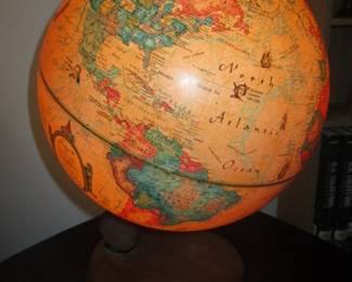 Vintage World Globe "Lighted"