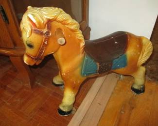 1960's Blazon Riding Toy Horse
