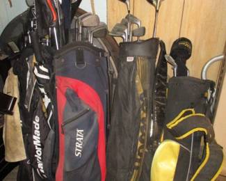 Assortment of Golf Clubs
