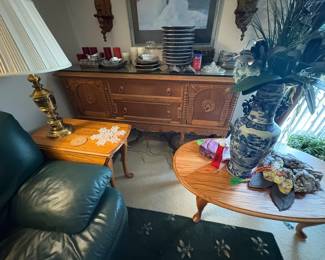 . . . antique buffet