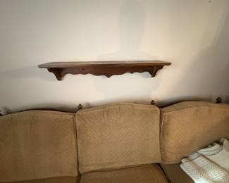 . . . close-up wall shelf