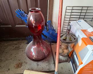 . . . art glass vase