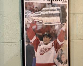 . . . Yzerman hoisting the cup!