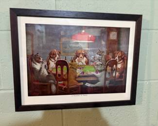 . . . and another -- they love playing poker