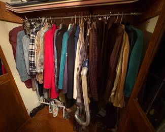 . . . high-end clothes