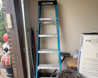 . . . Werner fiberglass ladder