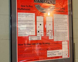 . . . Official shuffleboard rules