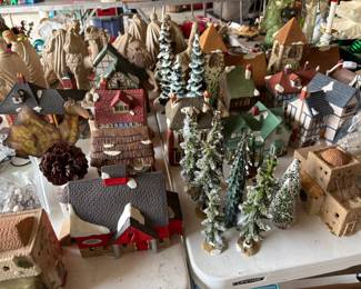 . . . Department 56 pieces from the 1980's