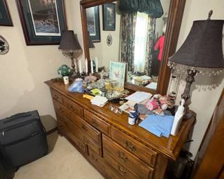 . . . mirrored dresser