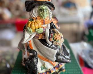 . . . Fitz and Floyd Halloween witch