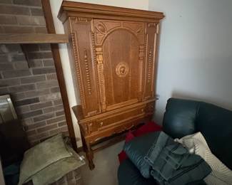 . . . antique hutch
