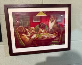 . . . classic dog poolroom art