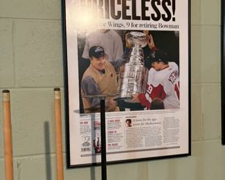 . . . another Stanley Cup for Bowman and Yzerman