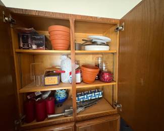 . . . clay pots and candles