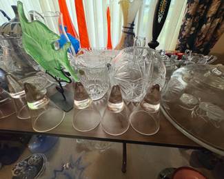 . . . more crystal and art glass