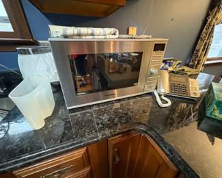 . . . stainless microwave