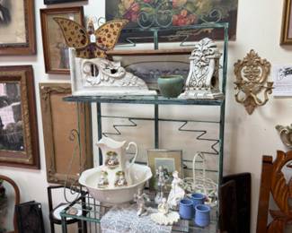 wash bowl and pitcher and much more