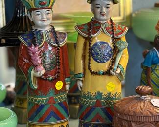 Love our Asian men. So colorful and fun.
