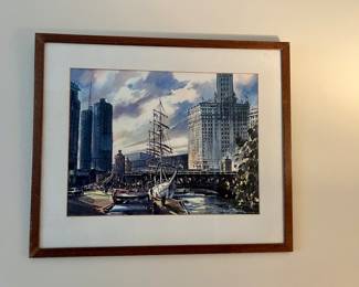 Albert Hollenbeck 1966 Michigan Ave. Bridge