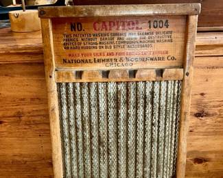 Capitol washboard - National Lumber & Woodenware Co. Chicago
