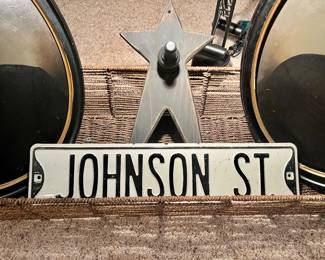 Johnson St. street sign