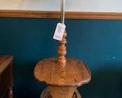 Side Table/Lamp/Magazine Rack all-in-one