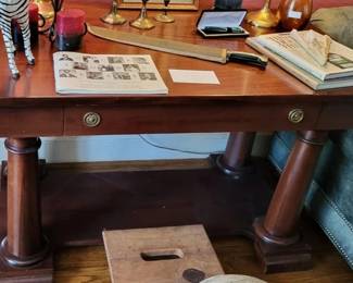 Mahogany Writing/Library Table