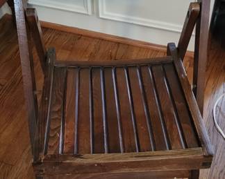 Mid Century Folding Chair