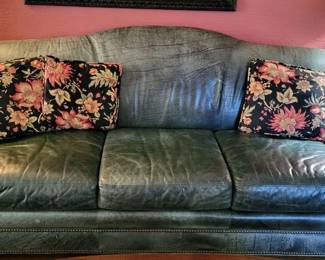 Lexington Pleather Sofa