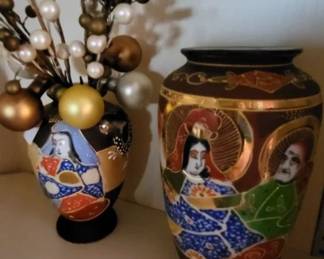 Japanese Satsuma Vases