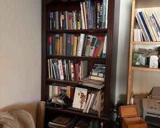 Books and bookcases