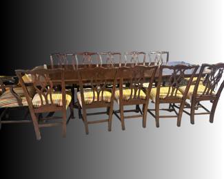 Duncan Phyfe Table Chairs