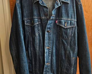 Levi's trucker denim jacket.