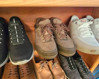 Skechers & New Balance shoes.