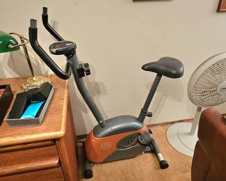 Marcy upright exercise bike.