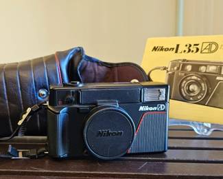 Nikon 35mm film camera.