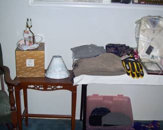 MENS SWEATER - NEW SHIRTS - GLOVES - ETC