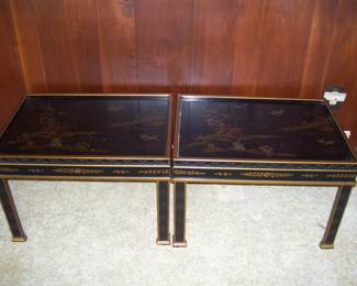 PAIR OF ORIENTAL TABLES