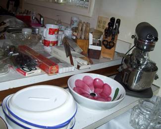 KITCHEN AIDE PROLINE MIXER -CUTLERY - ETC