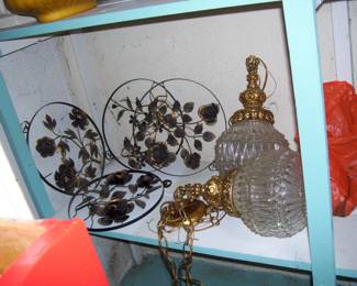 VTG HANGING LAMPS ETC