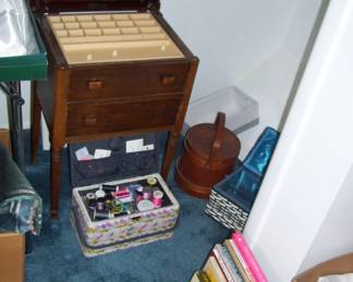 SEWING CHEST ETC