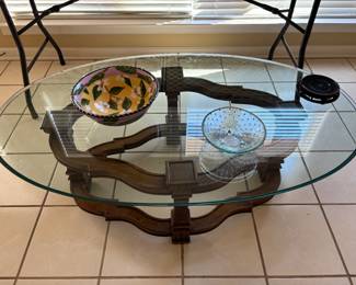 Glass Top Coffee