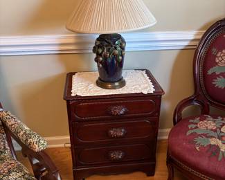 Cool Lamp and Cabinet