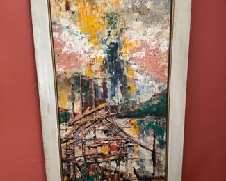MCM framed art