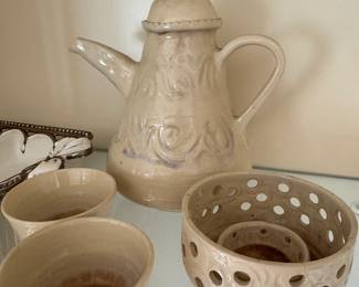 Handmade potteries 