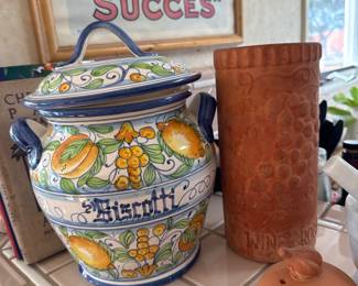 Big biscotti jar !