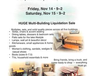 liquidation sale 