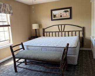 We have 2 sizes of Beds King and Queen
