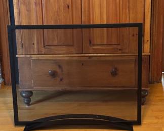 Crate and Barrel Fireplace Screen